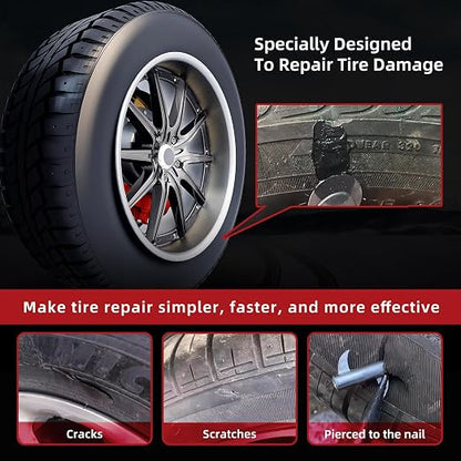 Tire Repair Glue 50ml, Rubber Cement Tire Repair, Tire Plug Glue, Tire Patch - Image 6