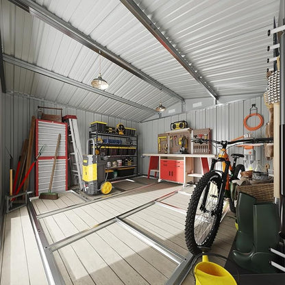10x10 FT Shed Outdoor Storage Shed - Image 7