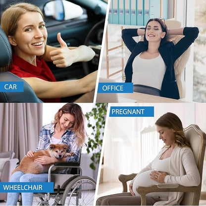 Classic Memory Foam Lumbar Cushion Provides Excellent Back Support and Pain - Image 6