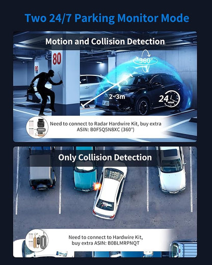 360° View 5 Channel Dash Cam Front and Rear - Image 8