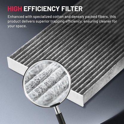 BDFHYK Cabin Air Filter with Activated Carbon Compatible with Dodge Hornet 2023 - Image 5