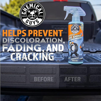 Chemical Guys Tire Kicker Sprayable Extra Glossy Tire Shine Safe - Image 6