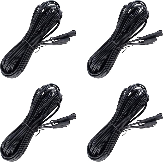 Battery Tender 12 Foot Extension SAE Cable 4 Pack by BatteryTender