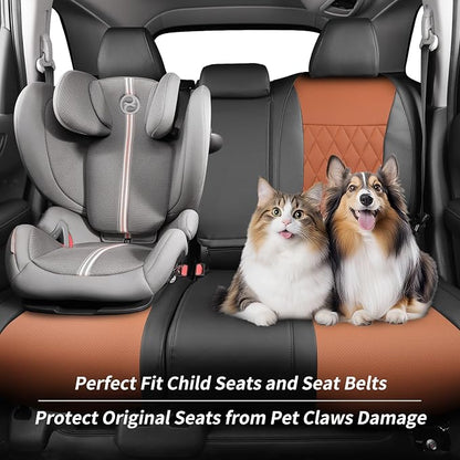 coverdream CRV Waterproof Leather Seat Covers Custom Fit - Image 4