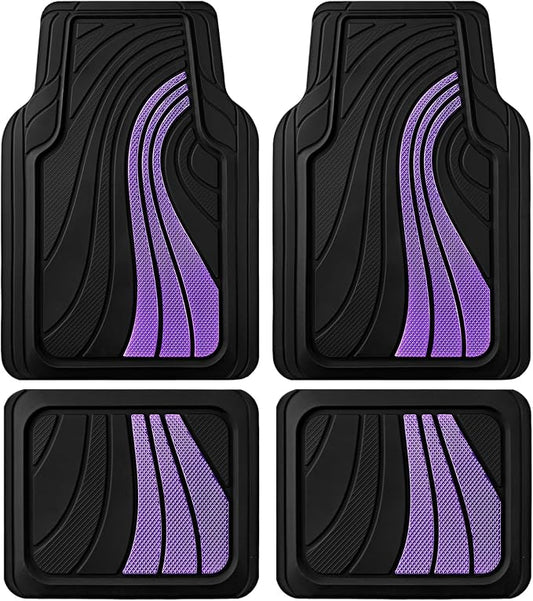 Road Comforts Car Floor Mats Full Set – Front & Rear Car Floor Mats by RoadComforts