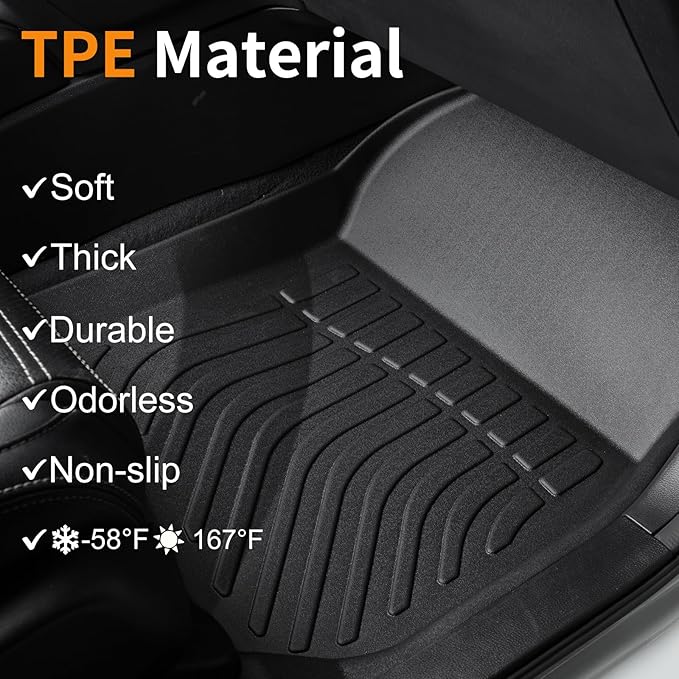 Binmotor-All Weather Car Floor Mats and Cargo Liner Set - Image 3