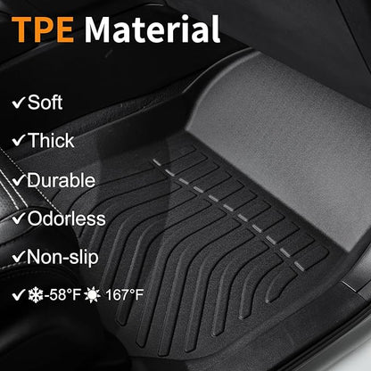 Binmotor-All Weather Car Floor Mats and Cargo Liner Set - Image 3