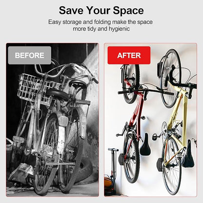 Swivel Bike Wall Mount, Vertical Bike Rack - Image 3