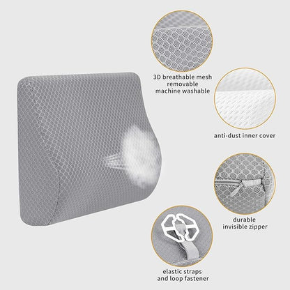 Memory Foam Lumbar Support Pillow - Image 3