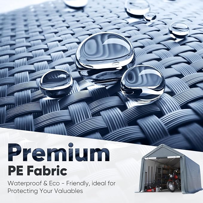 Quictent Heavy Duty 8x10FT Carport Shelter - Image 6