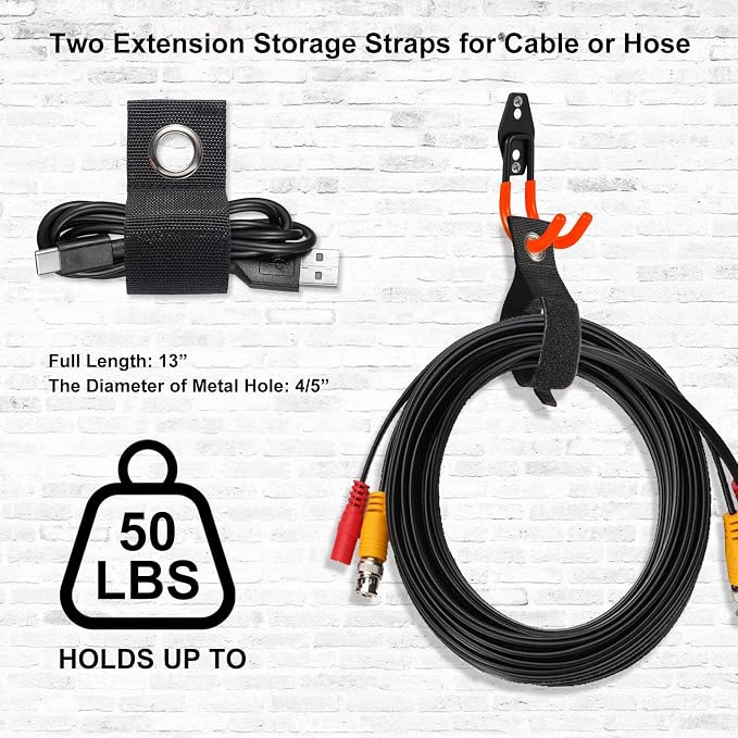 Garage Hook Heavy Duty Wall Storage Hangers, 22 Pack Garage Storage Hooks Steel - Image 3