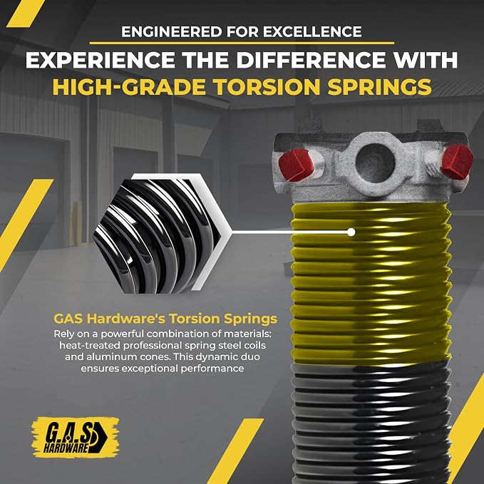 Garage Door Torsion Spring 250x2x32 Torsion Springs - Image 6