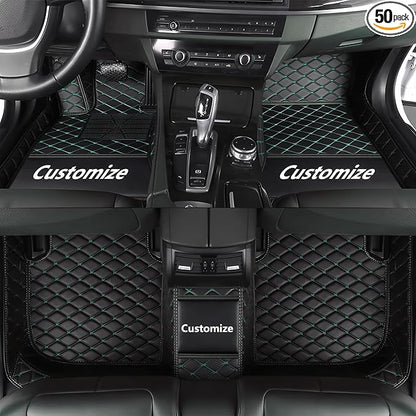 Custom Personalized Floor Mats for Cars，Luxury Full Coverage All Car Floor by Unknown