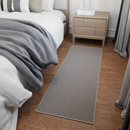 Ottomanson Hallway Runner Rug 2'2" x 6' Non Slip Solid Area Rugs Easy to Clean - Image 11