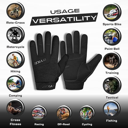 BYKR All-Weather Motorcycle Gloves - Image 3