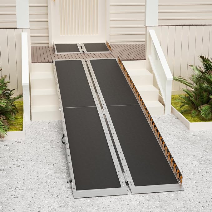 LEMNISCATE Portable Wheelchair Ramp, 7FT Ramps - Image 8