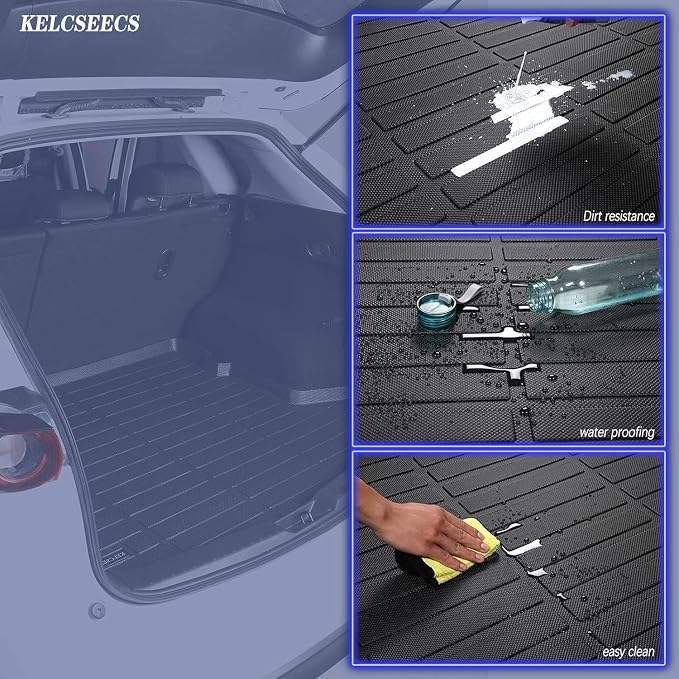 KELCSEECS All Weather Floor Mats & Cargo Liner - Image 8