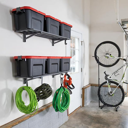 StoreYourBoard 2-Pack Heavy Duty Wall Shelves – Wall-Mounted Garage Storage - Image 9