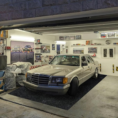 36"x60"（2 PCS） Garage Floor Mat & Oil Spill Mat, Heavy Duty Under Car Mat by Unknown