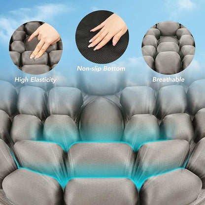 Travel Seat Cushion, 3D Air Inflatable Pressure Relief Cushion - Image 5