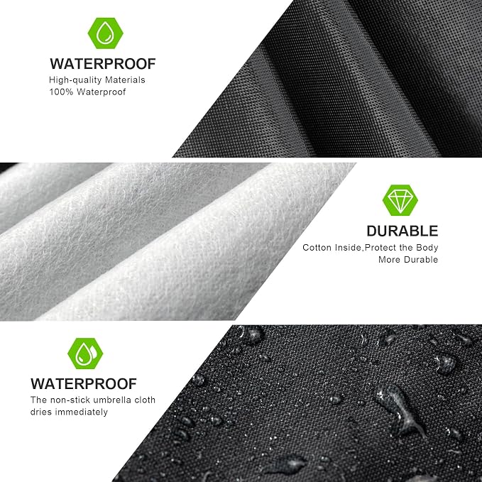 KouKou SUV Car Cover Waterproof All Weather, 7 Layers Outdoor Cover - Image 2