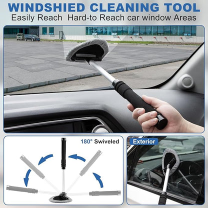 Viewsun Windshield Cleaner Tool, Car Detailing Kit Interior Cleaner, Car - Image 3