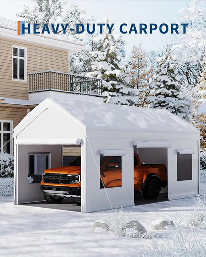 10 x 20ft Heavy-Duty Carport - Image 5