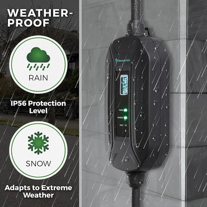 PRIMECOM Level 2 EV Charger 220/240V, 30ft & 50ft, Portable EVSE Electric - Image 7