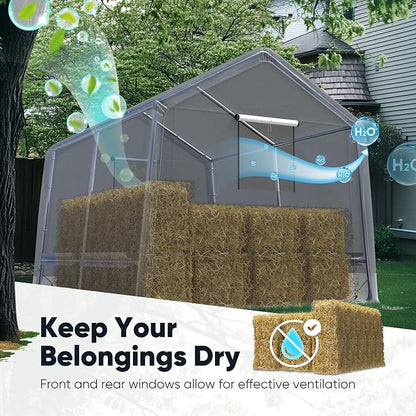 Quictent Heavy Duty 8x10FT Carport Shelter - Image 4
