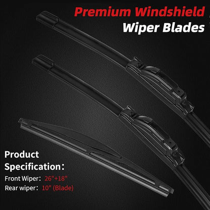 OTUAYAUTO Premium Windshield Wiper Blades - Image 2