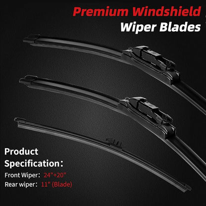 OTUAYAUTO Premium Windshield Wiper Blades - Image 2