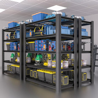 5-Tier Heavy Duty Garage Shelving Unit - Image 7