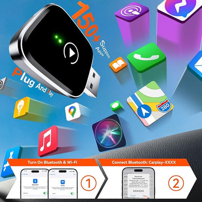 Redlake Wireless CarPlay Adapter - Image 5