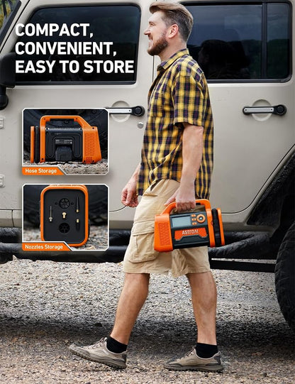 AstroAI TC3 Air Compressor Portable Tire Inflator Offroad Air Compressor - Image 7