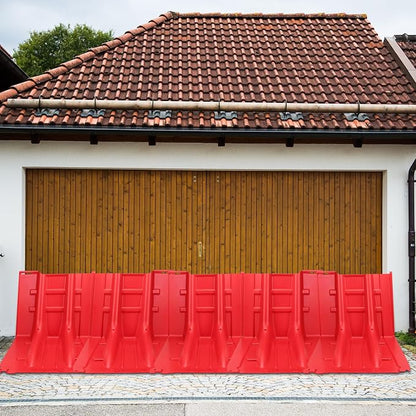 Flood Prevention Barrier, ABS L-Type Baffle Water Barrier Reusable, Door Flood - Image 7