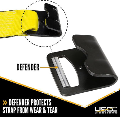 US Cargo Control Heavy Duty Yellow Fixed End - Image 7