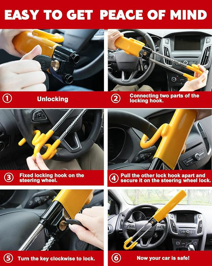 Tevlaphee Steering Wheel Lock - Image 4