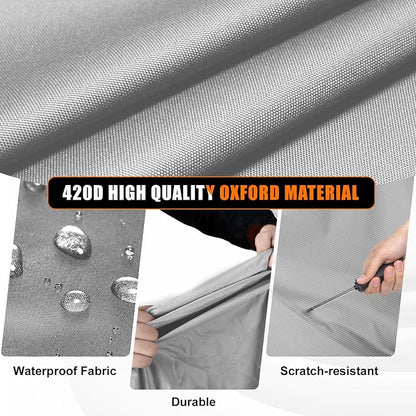 Car Cover Mini Excavator 2000lbs, Compatible - Image 4