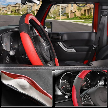 SEG Direct Car Steering Wheel Cover - Image 3