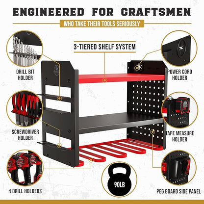 Power Tool Organizer Wall Mount - Image 2