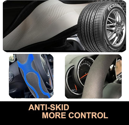 PINCTROT XL Size 17.5-18 Inch Comfy Grip Steering Wheel Cover - Image 5