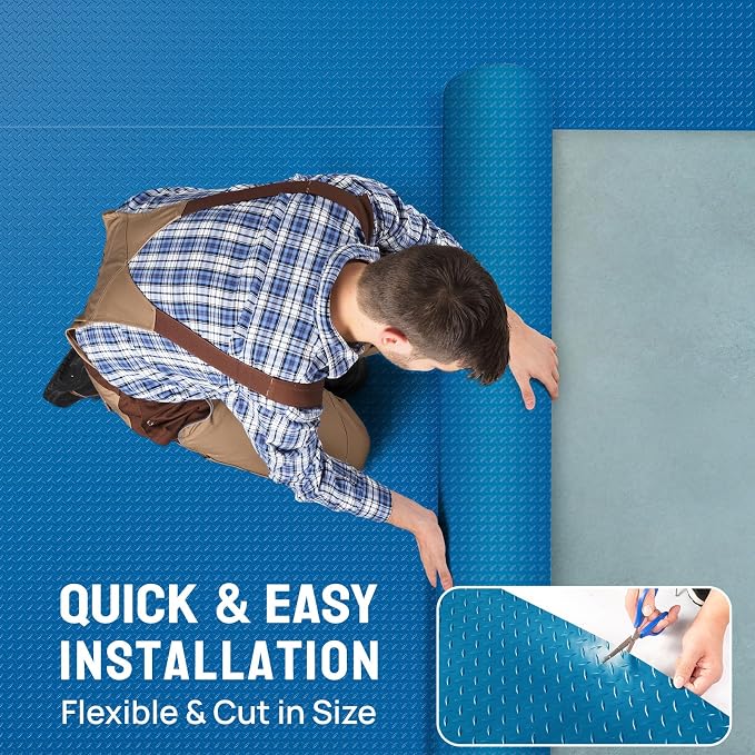 Bonnlo 7.5x17 FT Garage Floor Mat - Image 6