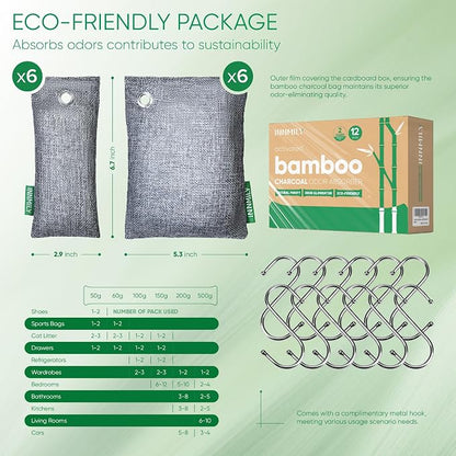 Activated Charcoal Odor Absorber, Odor Eliminator - Image 9