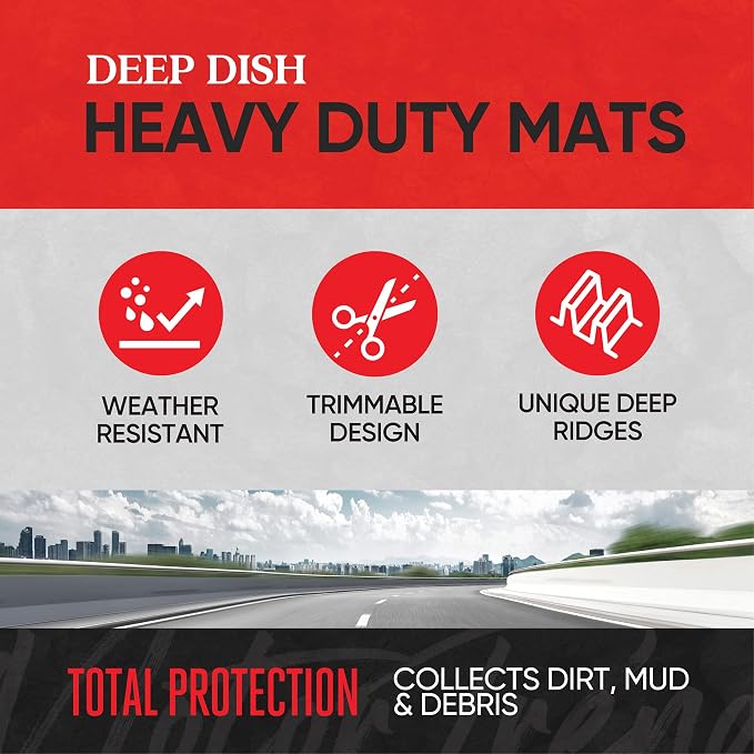 Motor Trend FlexToughXL DeepDish Floor Mats - Image 3