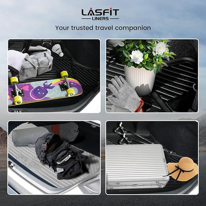 LASFIT Trunk Mat for Honda CRV 2012-2016, All Weather Custom Fit TPE Cargo Mat - Image 8