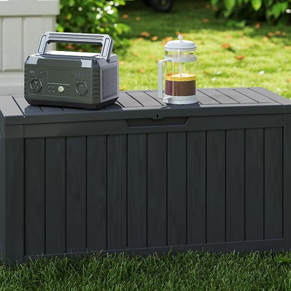90 Gallon Lockable Resin Deck Box - Image 5