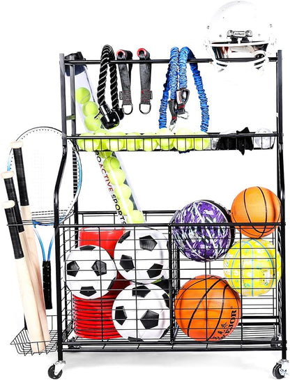 Sports Equipment Organizer by Unknown