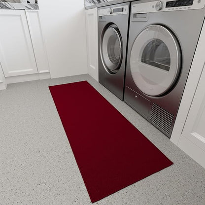 Ottomanson Hallway Runner Rug 20" x 59" Non Slip Solid Area Rugs Easy to Clean - Image 13