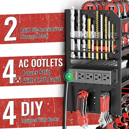 Large Power Tool Organizer Wall Mount - Image 4