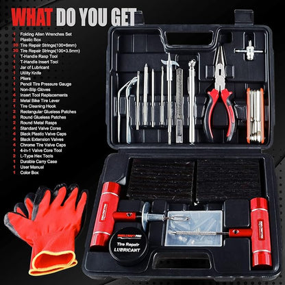 Heavy Duty Tire Repair Tools Kit - Image 3